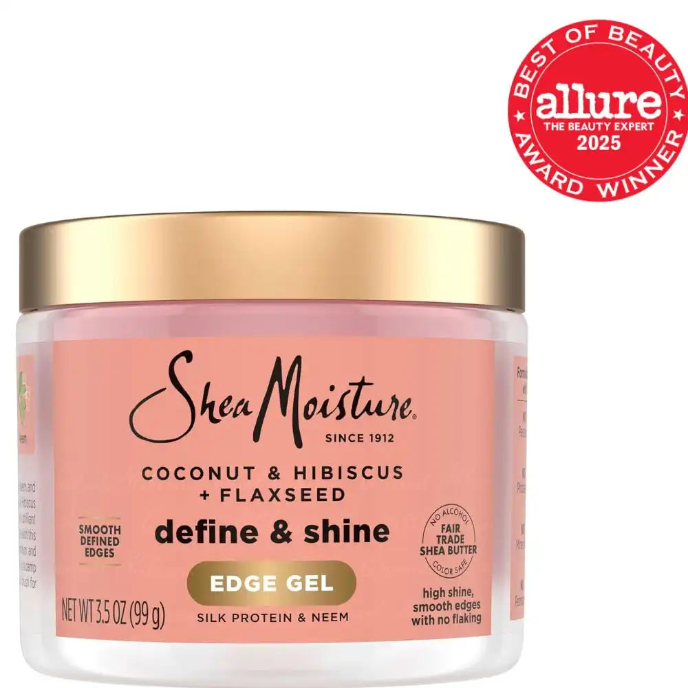 Shea Moisture Coconut & Hibiscus Define & Shine Edge Gel 3.5oz