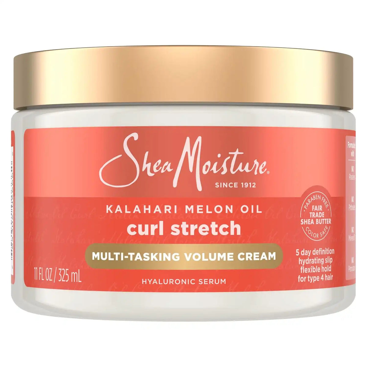Shea Moisture Curl Stretch Volume Cream for Type 4 Hair, 11 Ounce (Pack of 12)