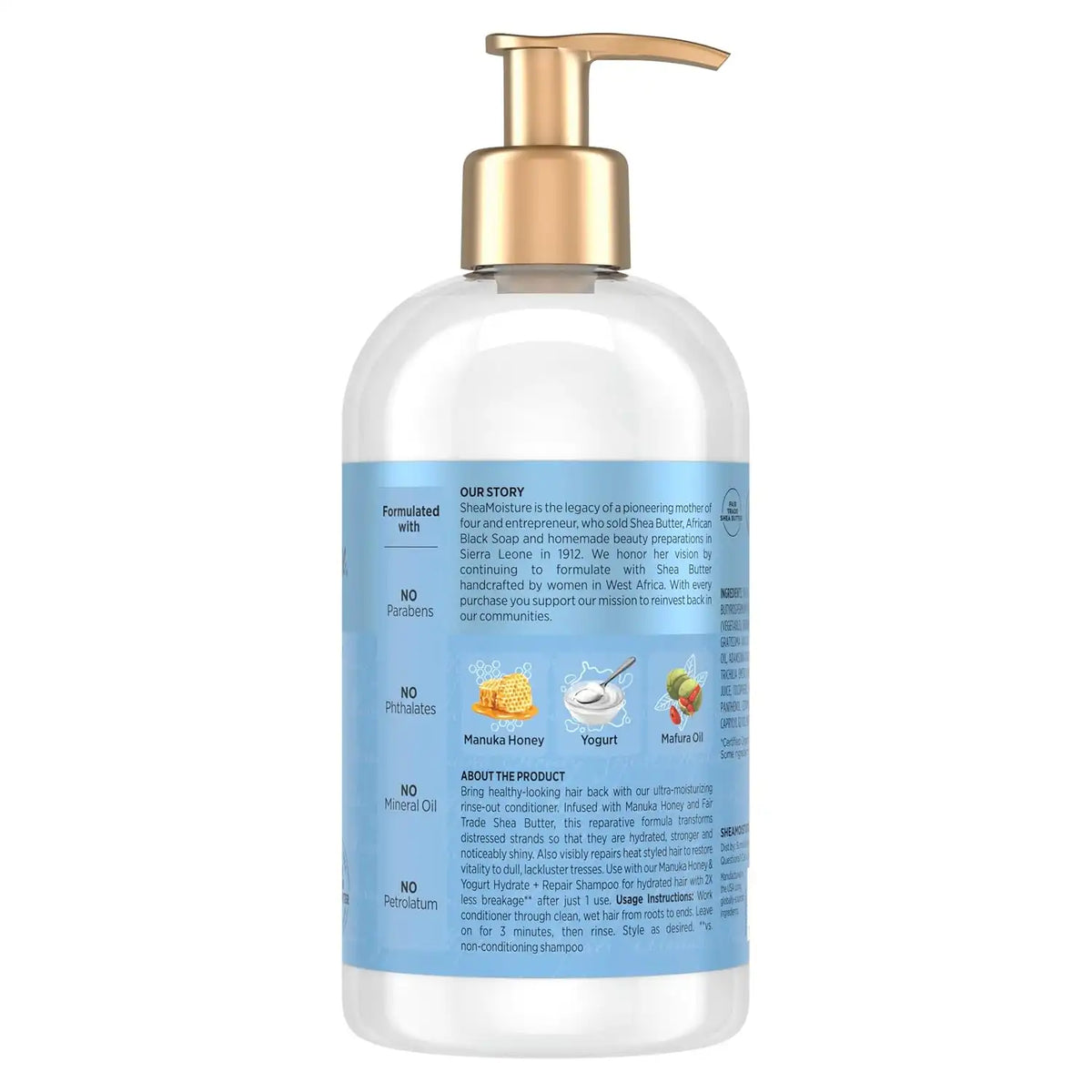 Shea Moisture Manuka Honey & Yogurt Hydrate & Repair Conditioner 13oz
