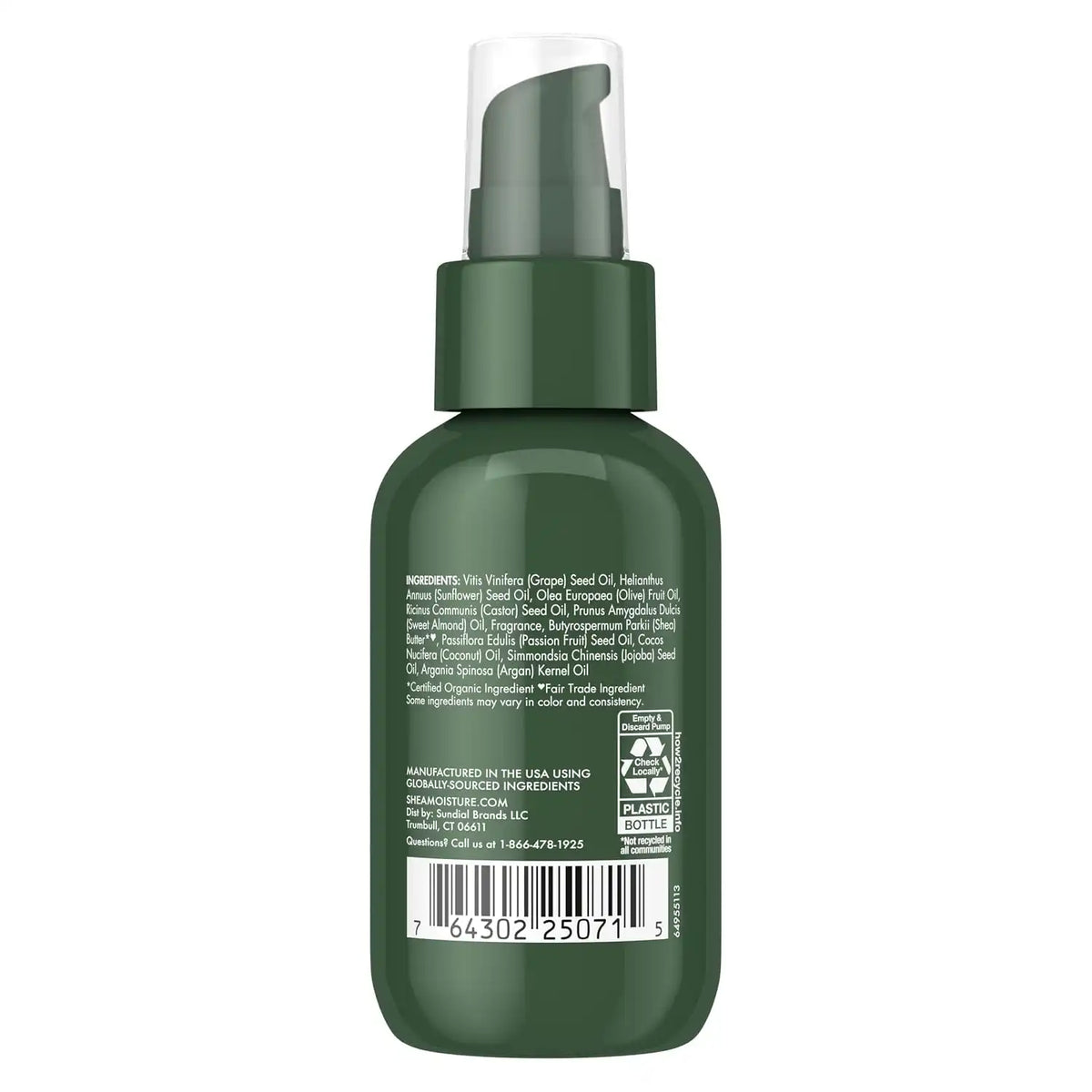 SheaMoisture Beard Conditioning Oil for a Full Beard Maracuja Oil and Shea Butter to Moisturize and Soften 3.2 oz