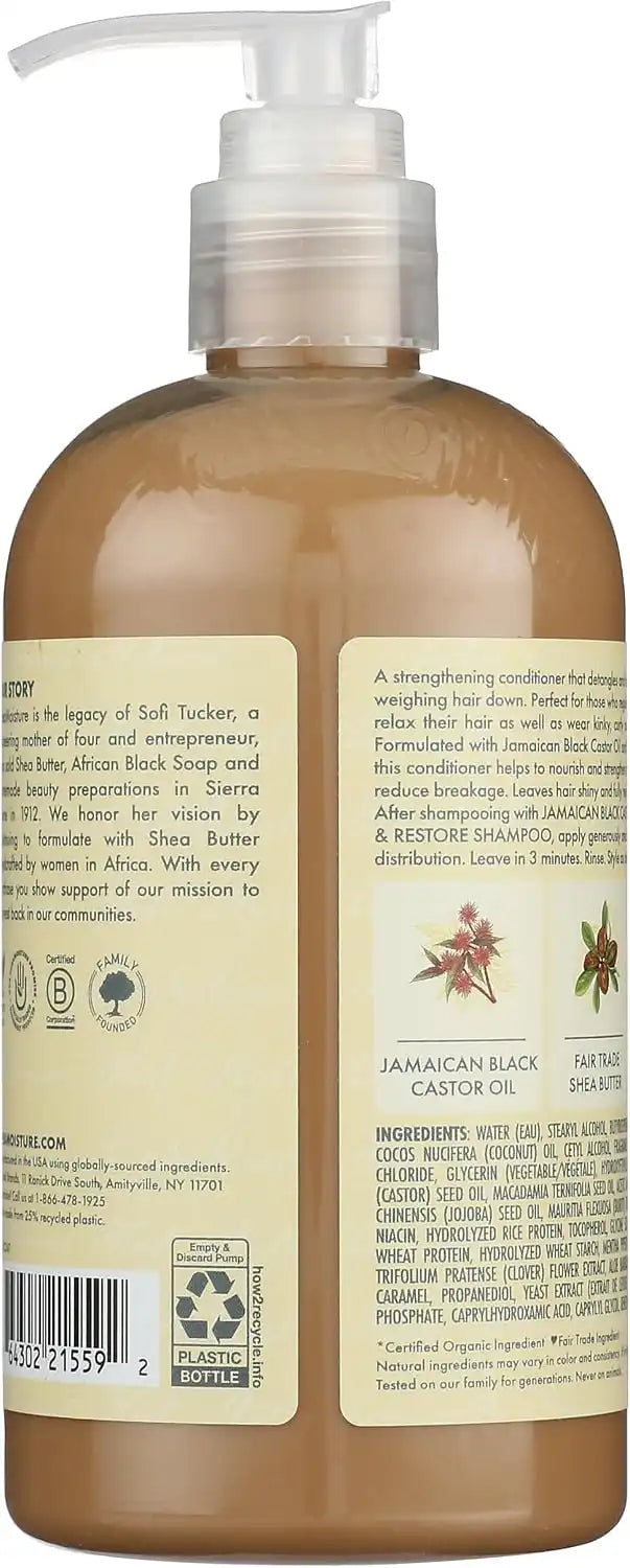 Shea Moisture Jamaican Black Castor Oil Conditioner 13oz