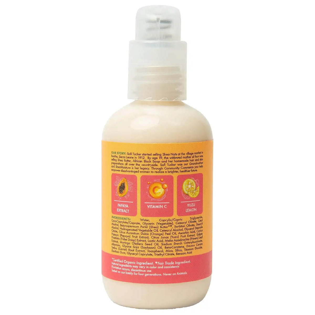 Sheamoisture Face Moisturizer For Dull, Uneven Skin Papaya and Vitamin C Skin Care 3.5 oz