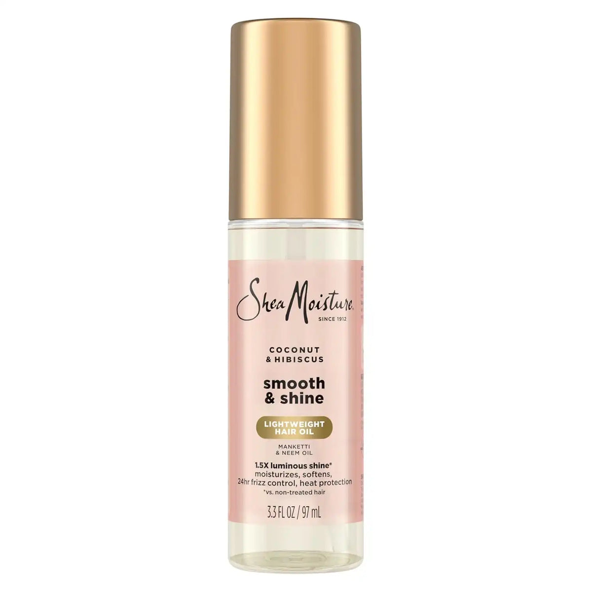 Shea Moisture Coconut & Hibiscus Smooth and Shine Hair Oil 3.3oz