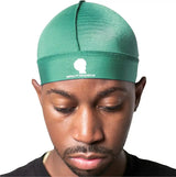 Royalty Headwear Silky Wave Cap for 360, 540 & 720 Waves, Soft Breathable Durag Skull Cap Beanie for Men