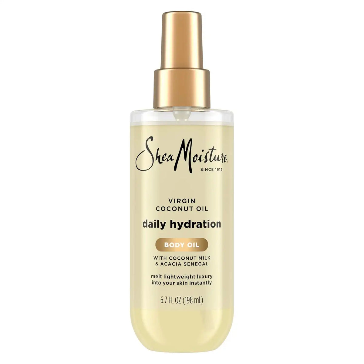 Shea Moisture Daily Hydration Body Oil with Virgin Coconut Oil 6.7oz