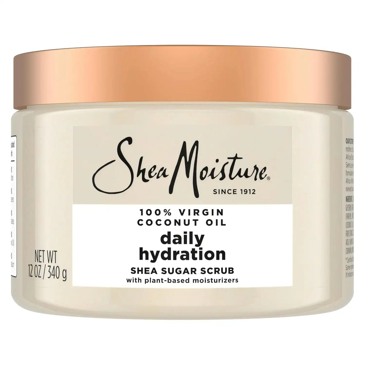 SheaMoisture Shea Sugar Body Scrub Virgin Coconut Oil 12 FO