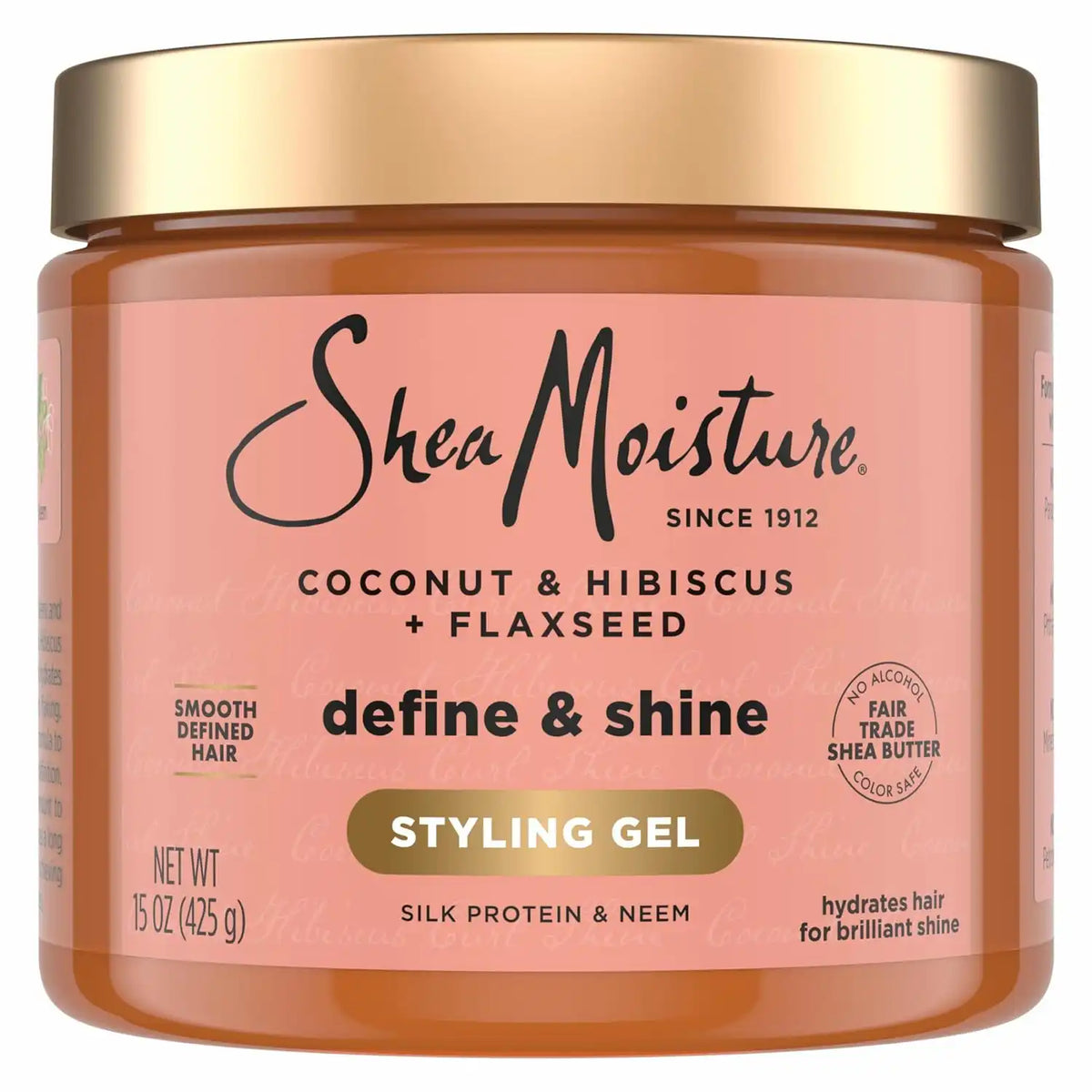 Shea Moisture Coconut & Hibiscus Define & Shine Styling Gel 15oz