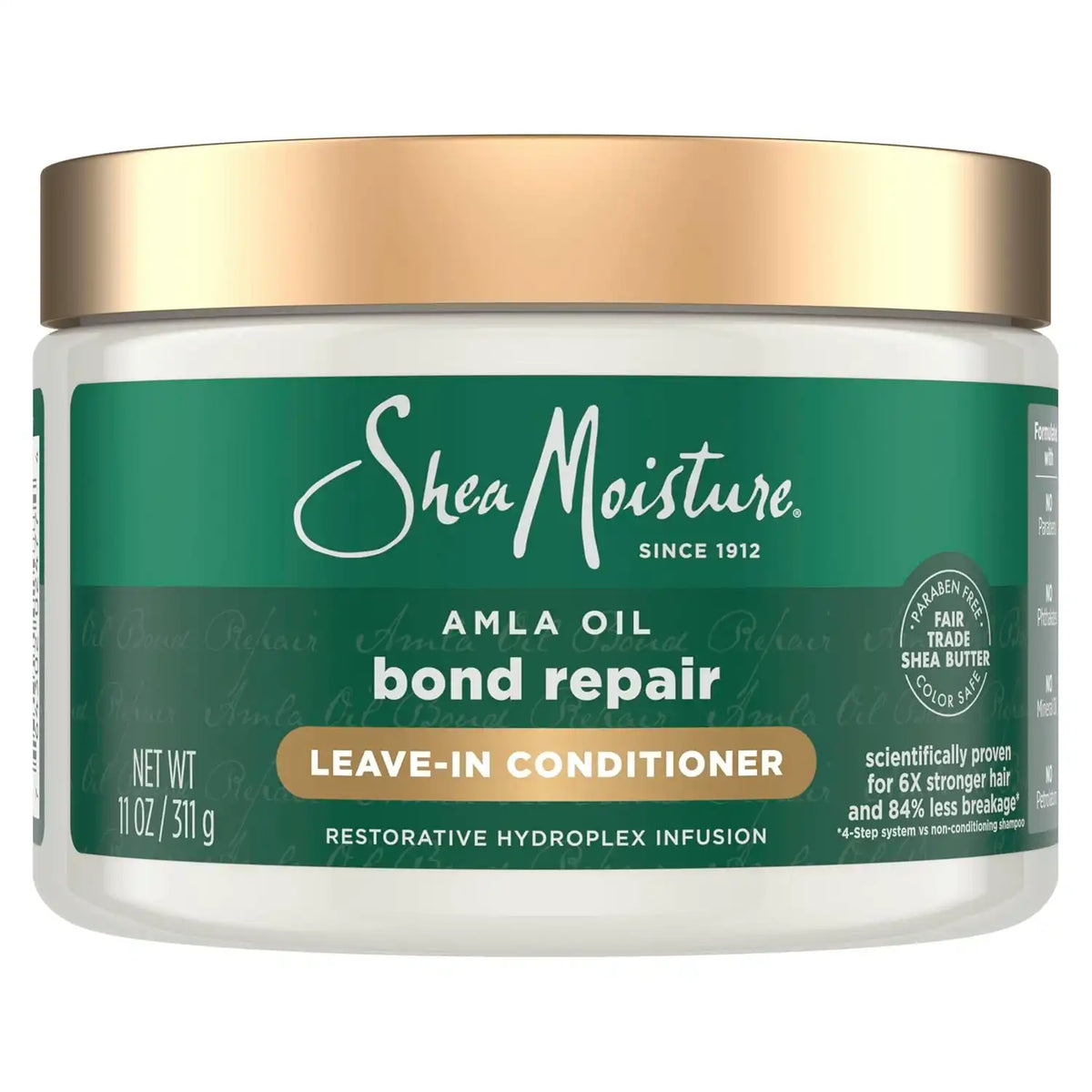 Shea Moisture Bond Repair Leave-In Conditioner Amla Oil 11oz, 11 Fl Oz (Pack of 12)