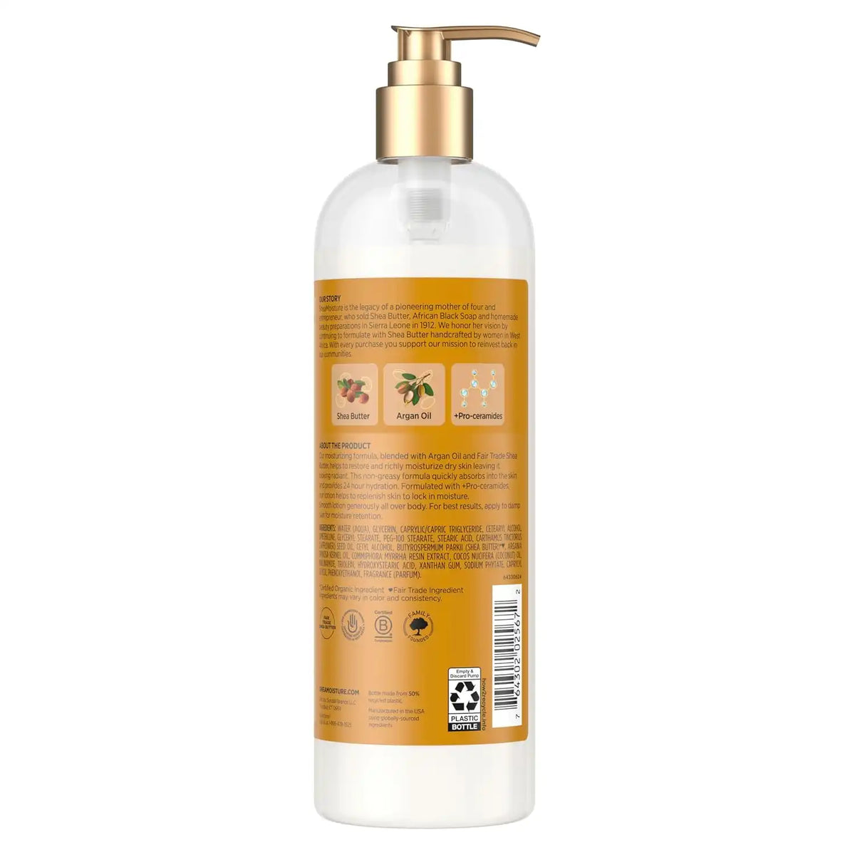 SheaMoisture Raw Shea Butter Body Lotion 24-Hour Moisture 16oz