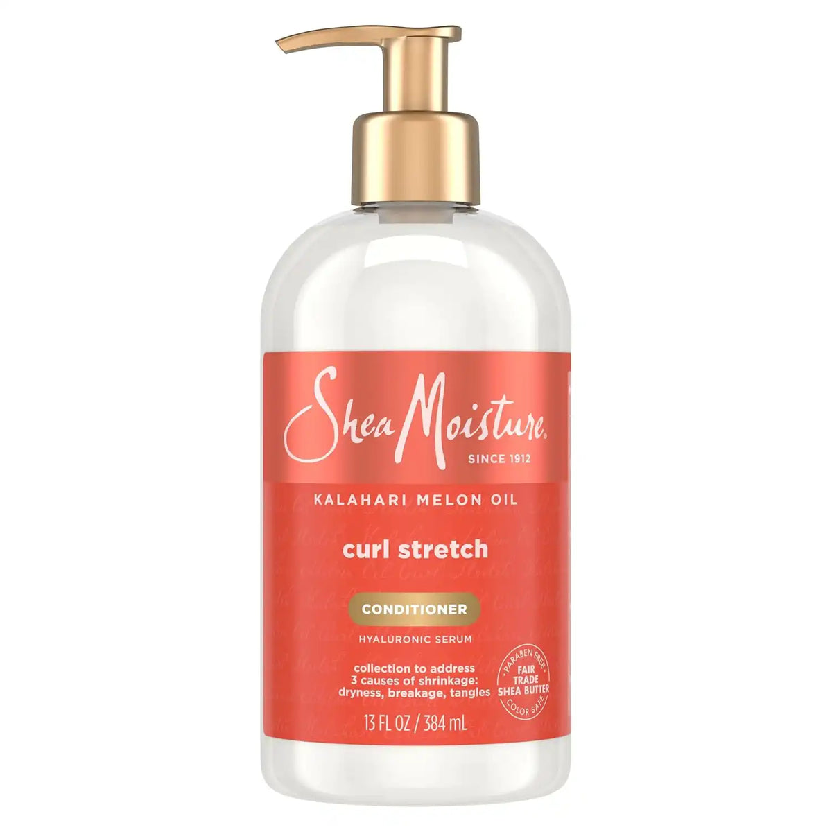 Shea Moisture Curl Stretch Conditioner Kalahari Melon Oil Infused with Hyaluronic Serum, Hydration Hero Deeply Moisturizes and Repairs Damage, for Easy Detangling and Styling, 13 Fl Oz (Pack of 12)