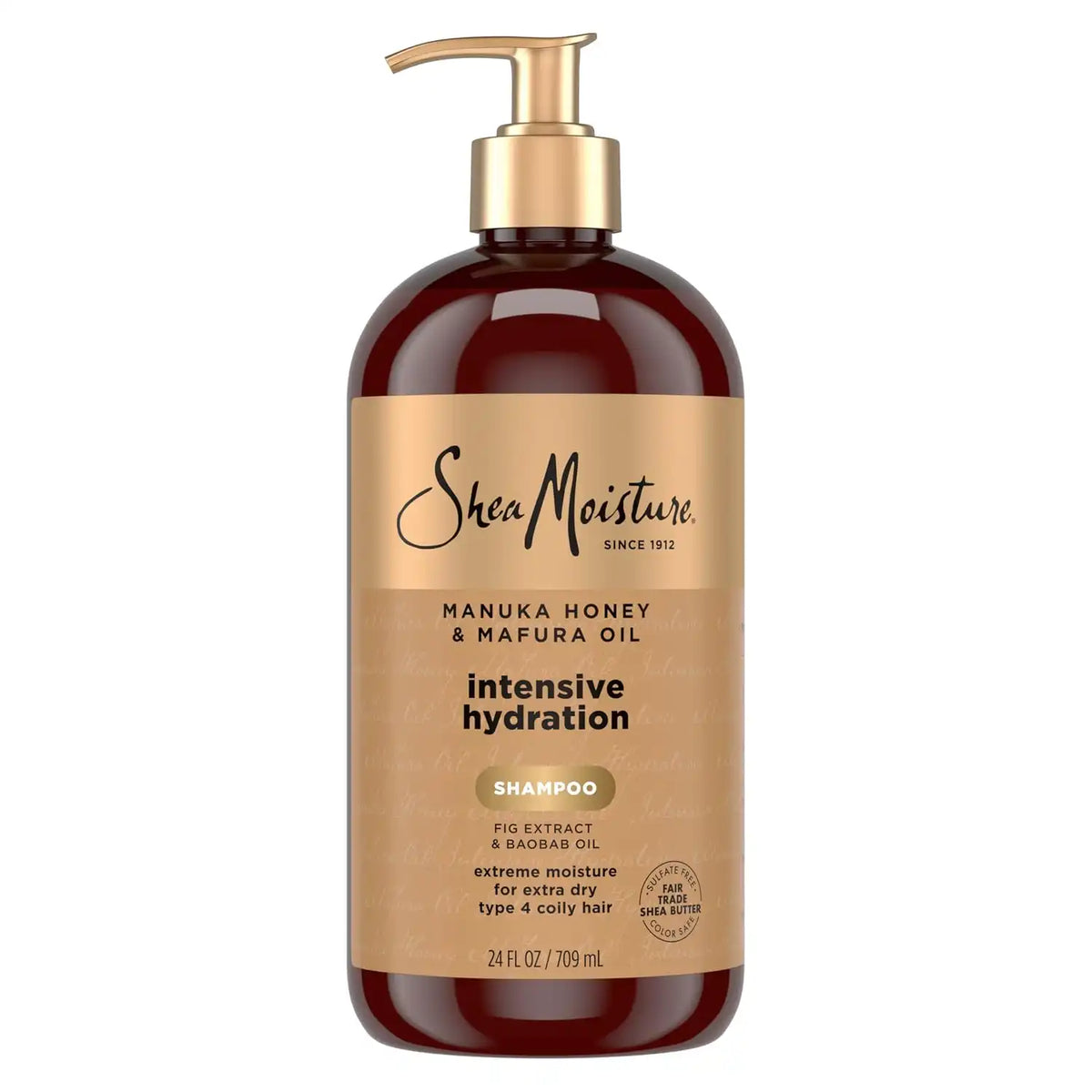 Shea Moisture Manuka Honey & Mafura Oil Shampoo Intensive Hydration 24oz