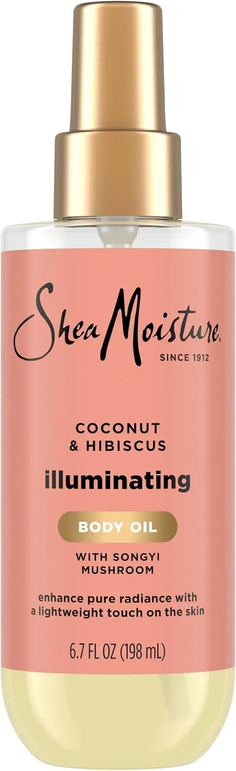 Shea Moisture Coconut & Hibiscus Illuminating Body Oil 6.7oz