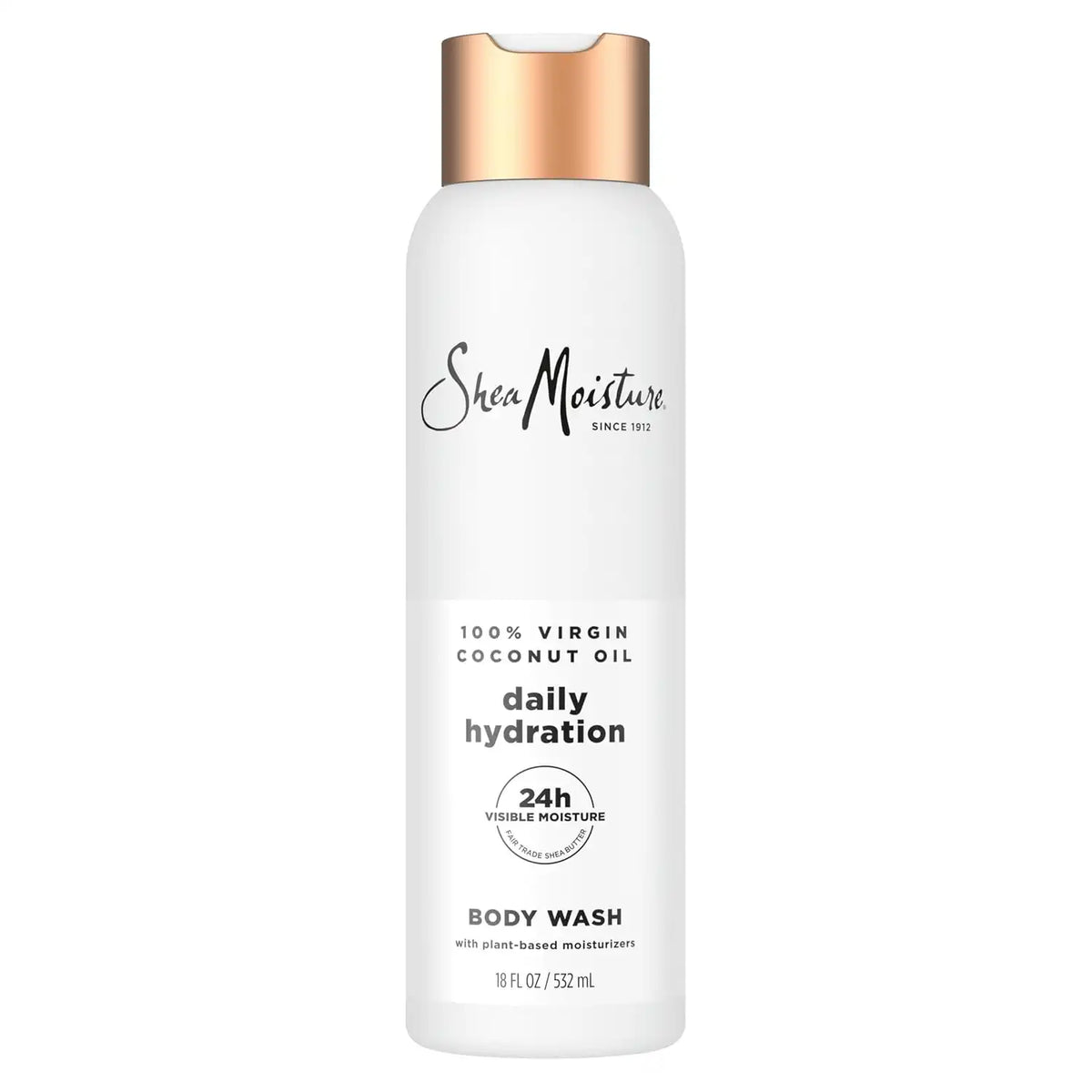 Shea Moisture Virgin Coconut Oil Body Wash Nourish and Replenish Skin 18 oz