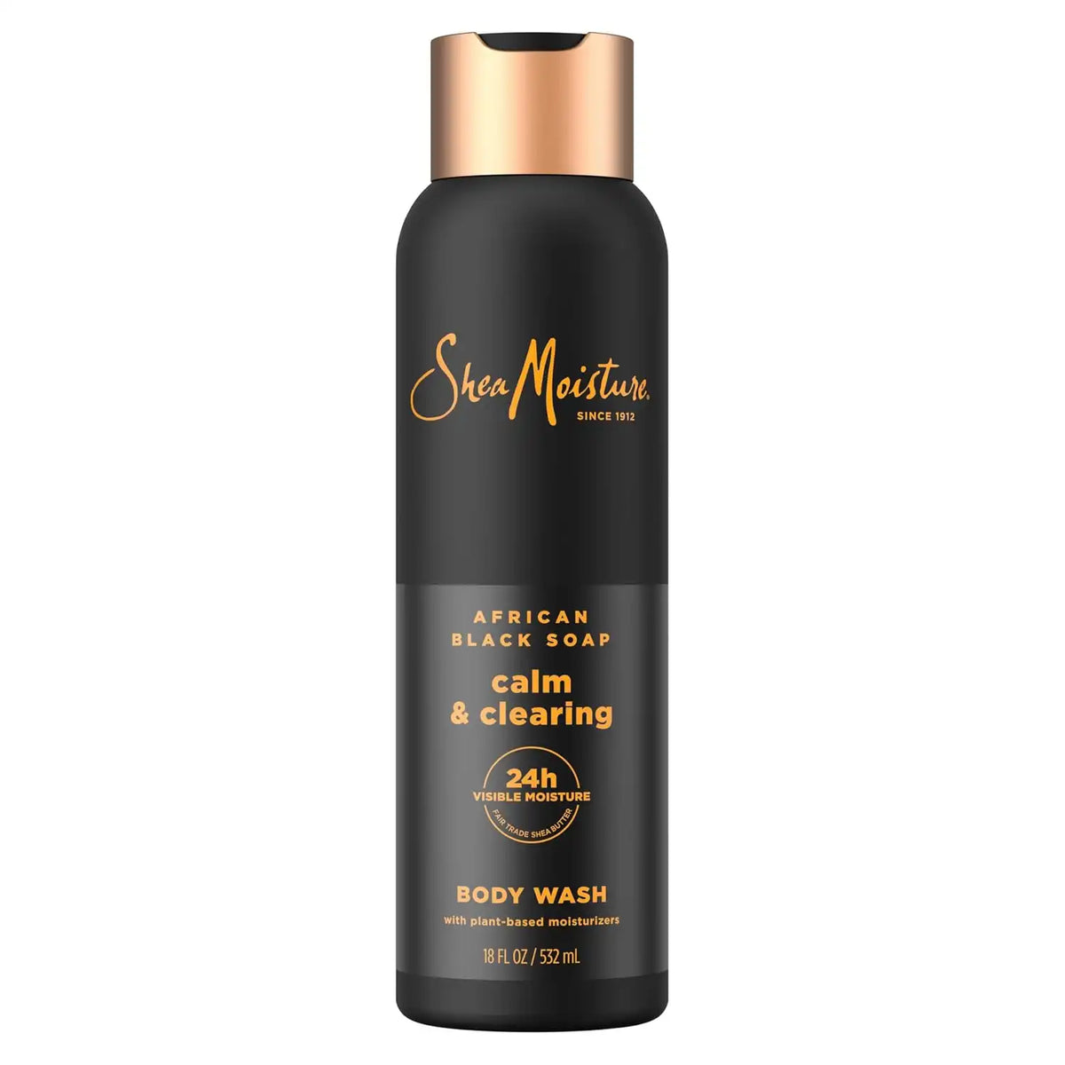 SheaMoisture African Black Soap Body Wash Calm and clearing body wash 18 Oz
