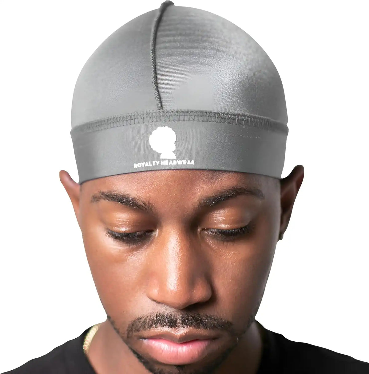 Royalty Headwear Silky Wave Cap for 360, 540 & 720 Waves, Soft Breathable Durag Skull Cap Beanie for Men