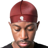Royalty Headwear Silky Wave Cap for 360, 540 & 720 Waves, Soft Breathable Durag Skull Cap Beanie for Men